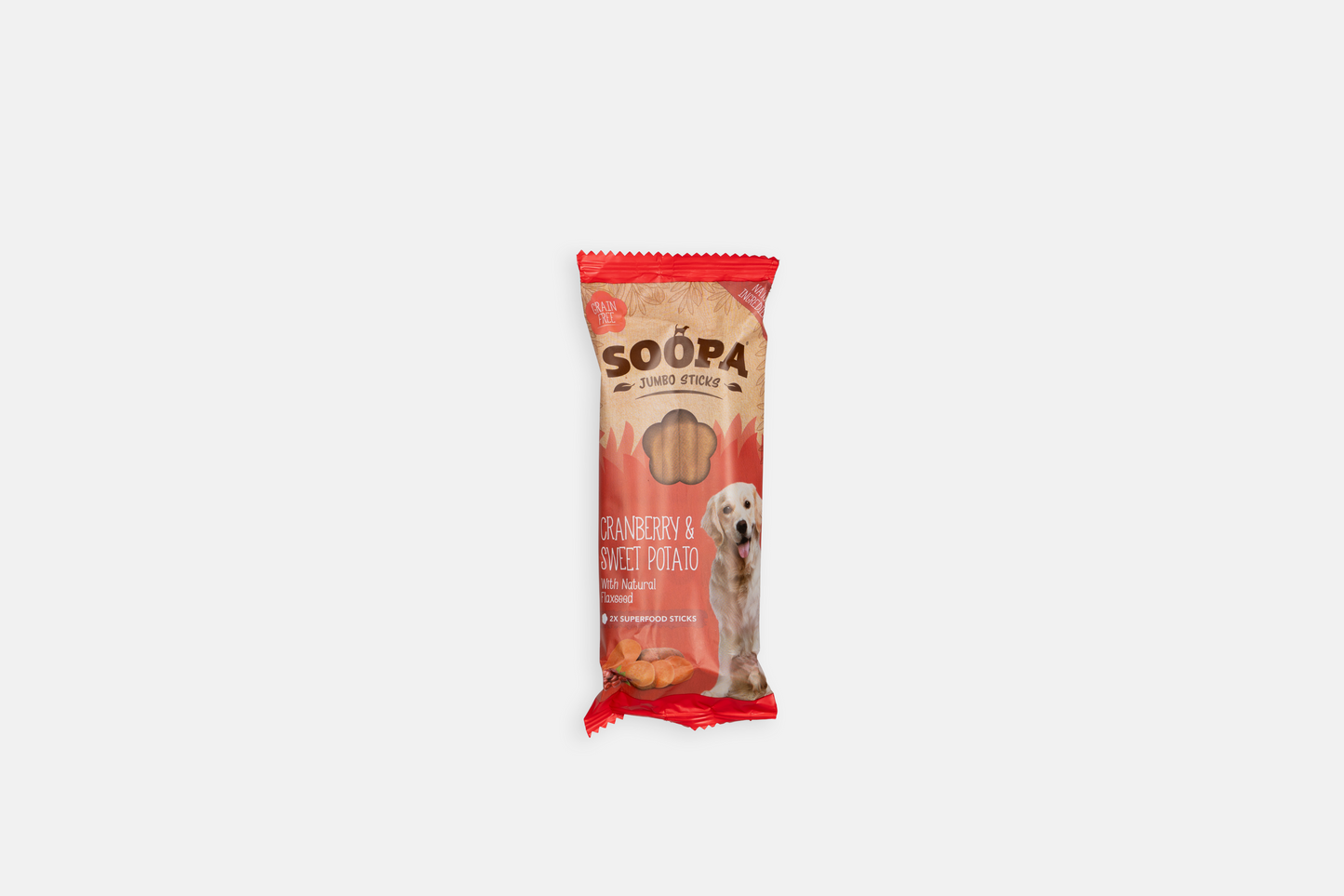 Soopa Jumbo Sticks Cranberry & Süßkartoffel