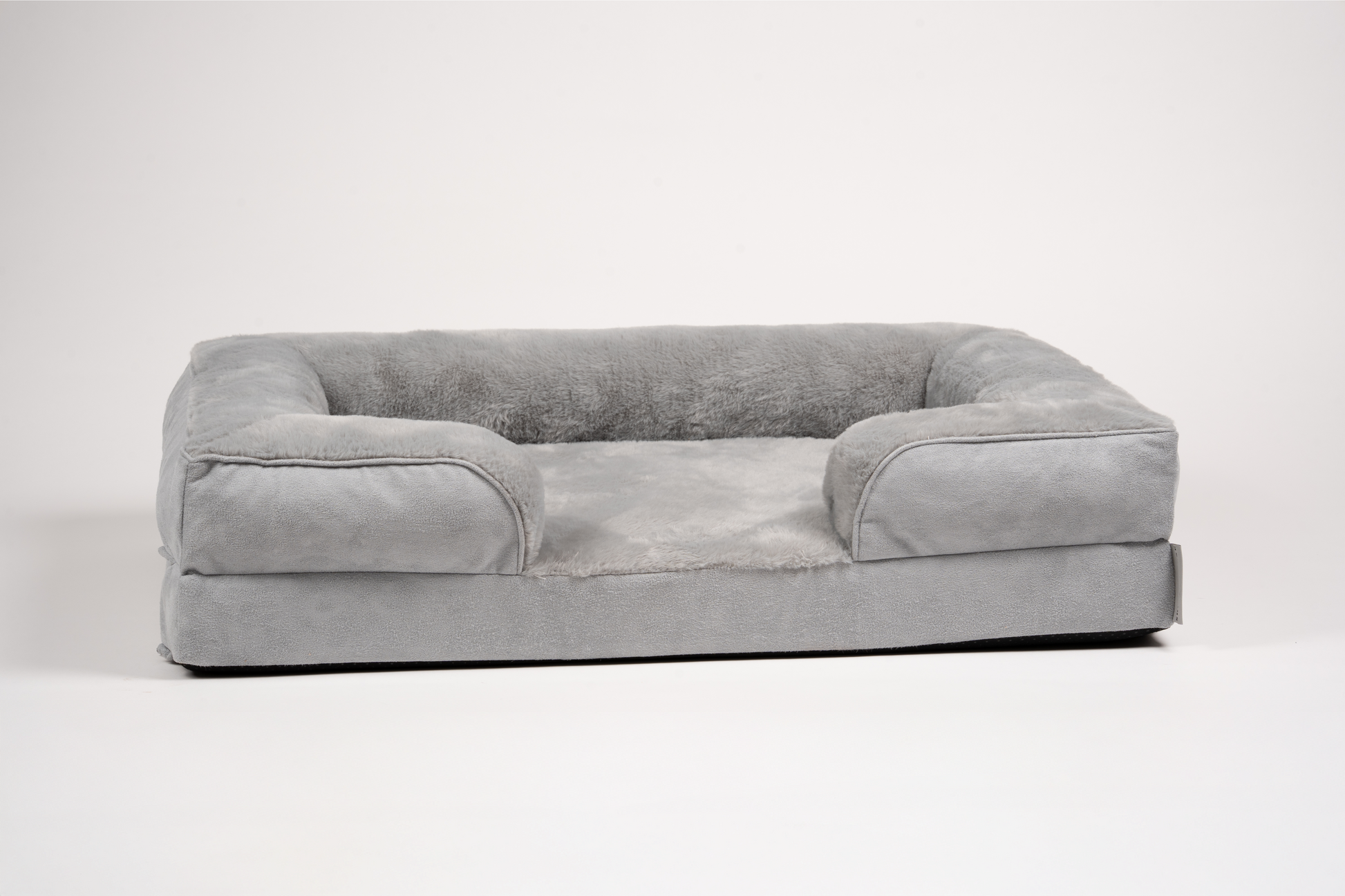 Luxus-Hundebett mit Memory Foam, Ansicht von vorne