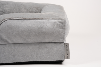 Luxus-Hundebett mit Memory Foam, Ansicht Logo Shiroventure