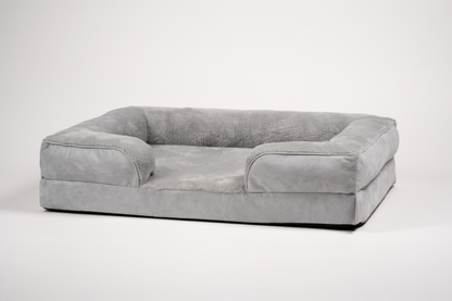 Luxus-Hundebett mit Memory Foam, Ansicht von der Seite